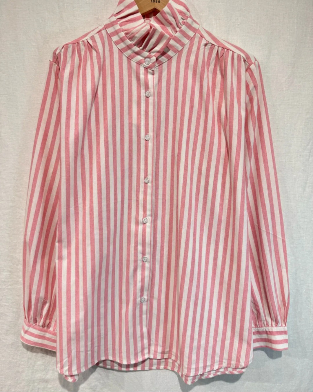 Blouse manches longues rayée