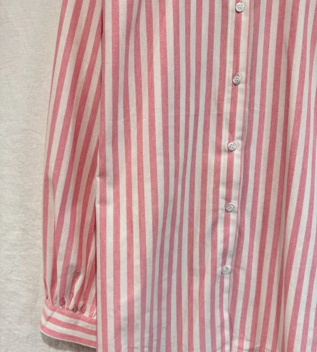 Blouse manches longues rayée