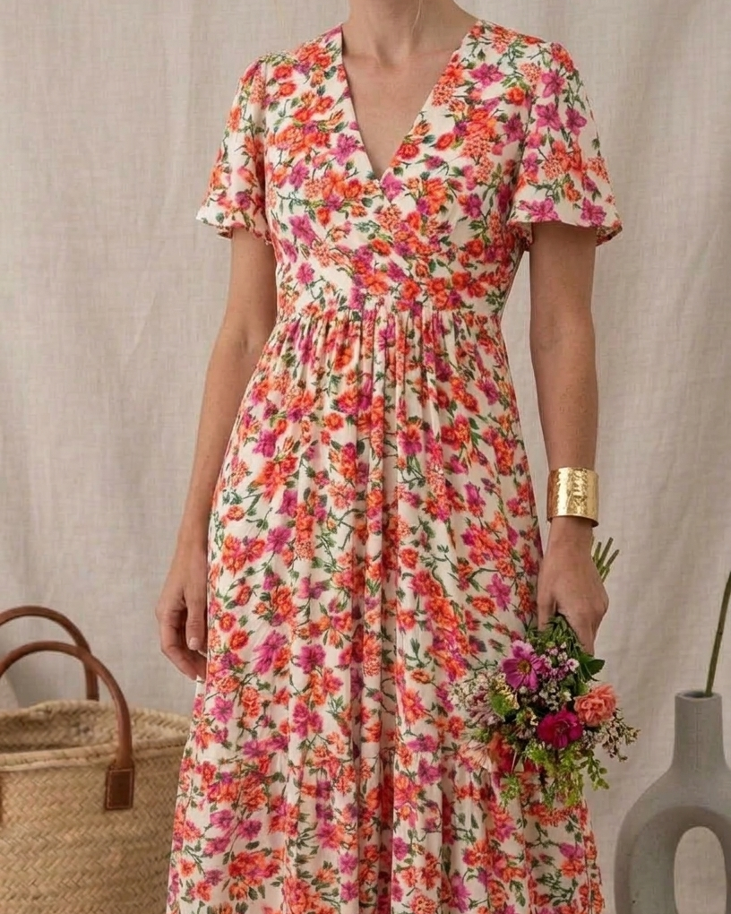 Robe florale